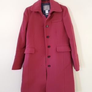 J Crew womens wool blend winter coat